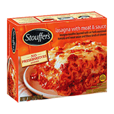 Stouffer's Classics lasagna with meat sauce Left Picture